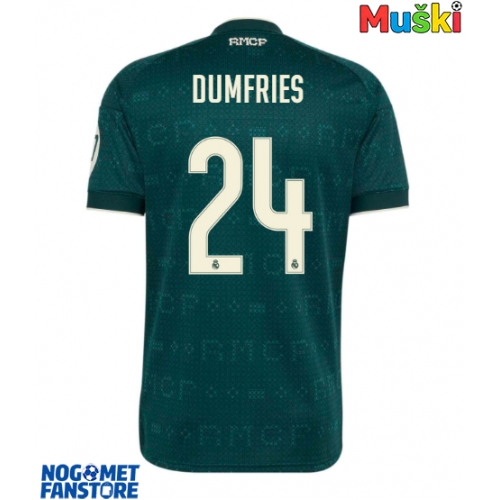 Real Madrid Denzel Dumfries #24 Gostujuci Dres 2026-27 Kratak Rukav